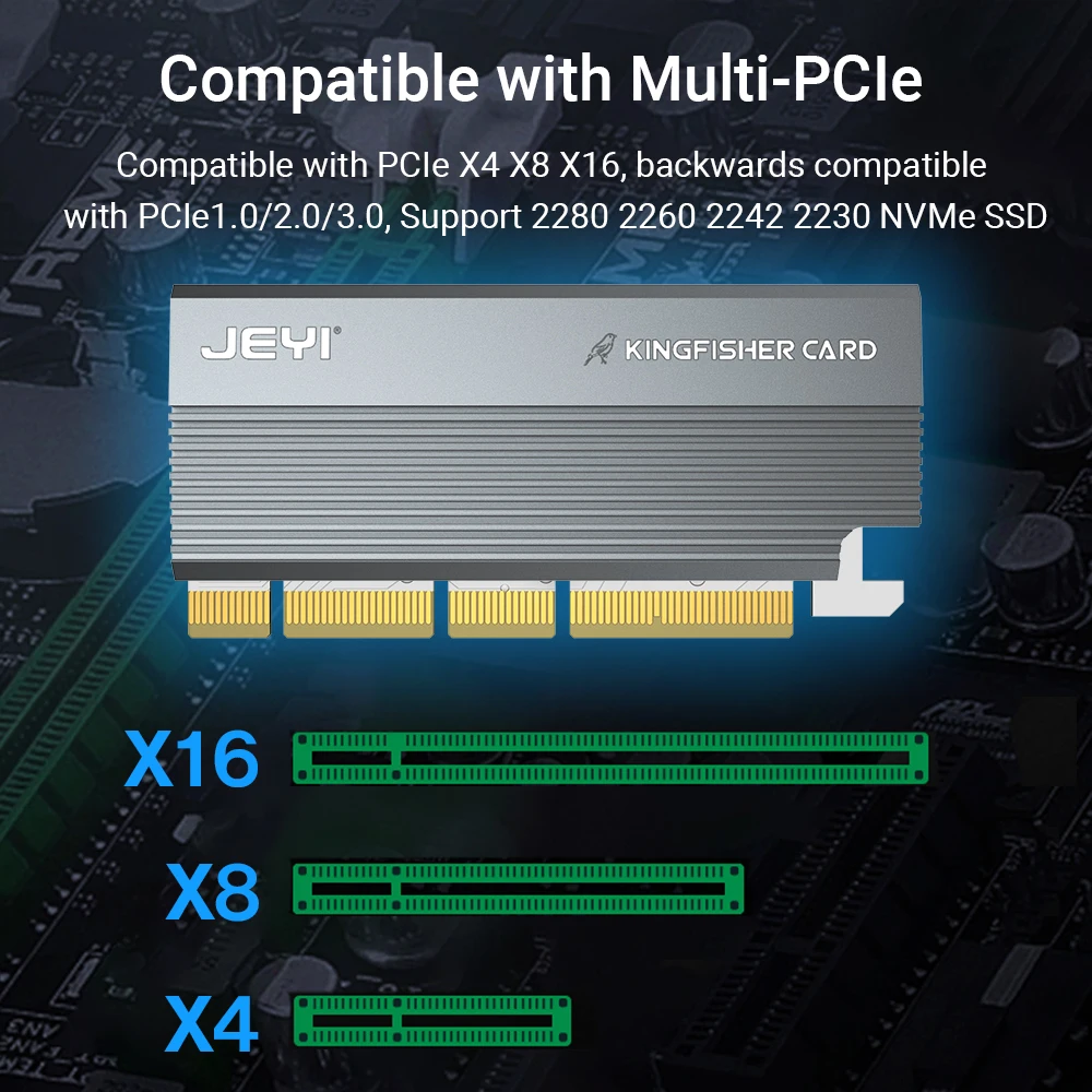 RGB, PCIe 4.0, M.2 SSD, Compatível com Gen4 Gen3 Gen2 Gen1