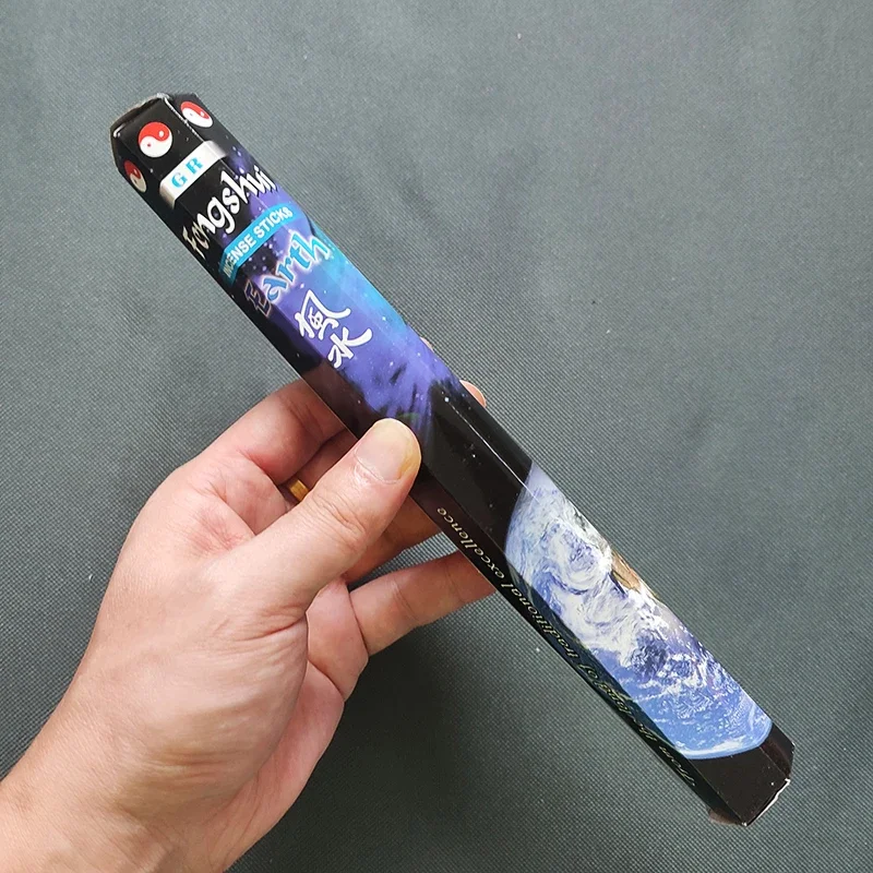White Sage & Lavender Aromatherapy Incense - Purifying & Deodorizing Air with Sea Breeze Love Essence for Meditation & Yoga (20 Sticks)