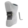 One Piece Knee Booster Spring Breathable Patellar Knee Protection Adjustable Strength Protective Gear 2
