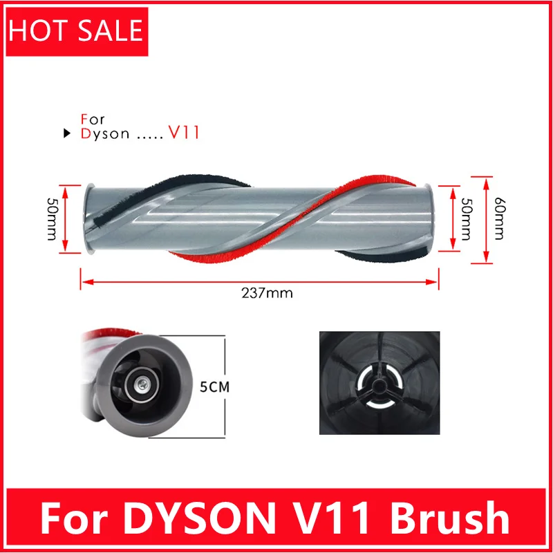 

For DYSON V11 Brush Roll Replacement Kit Compatible Cordless Brushroll Cleaner Head Brush Bar Roller Part