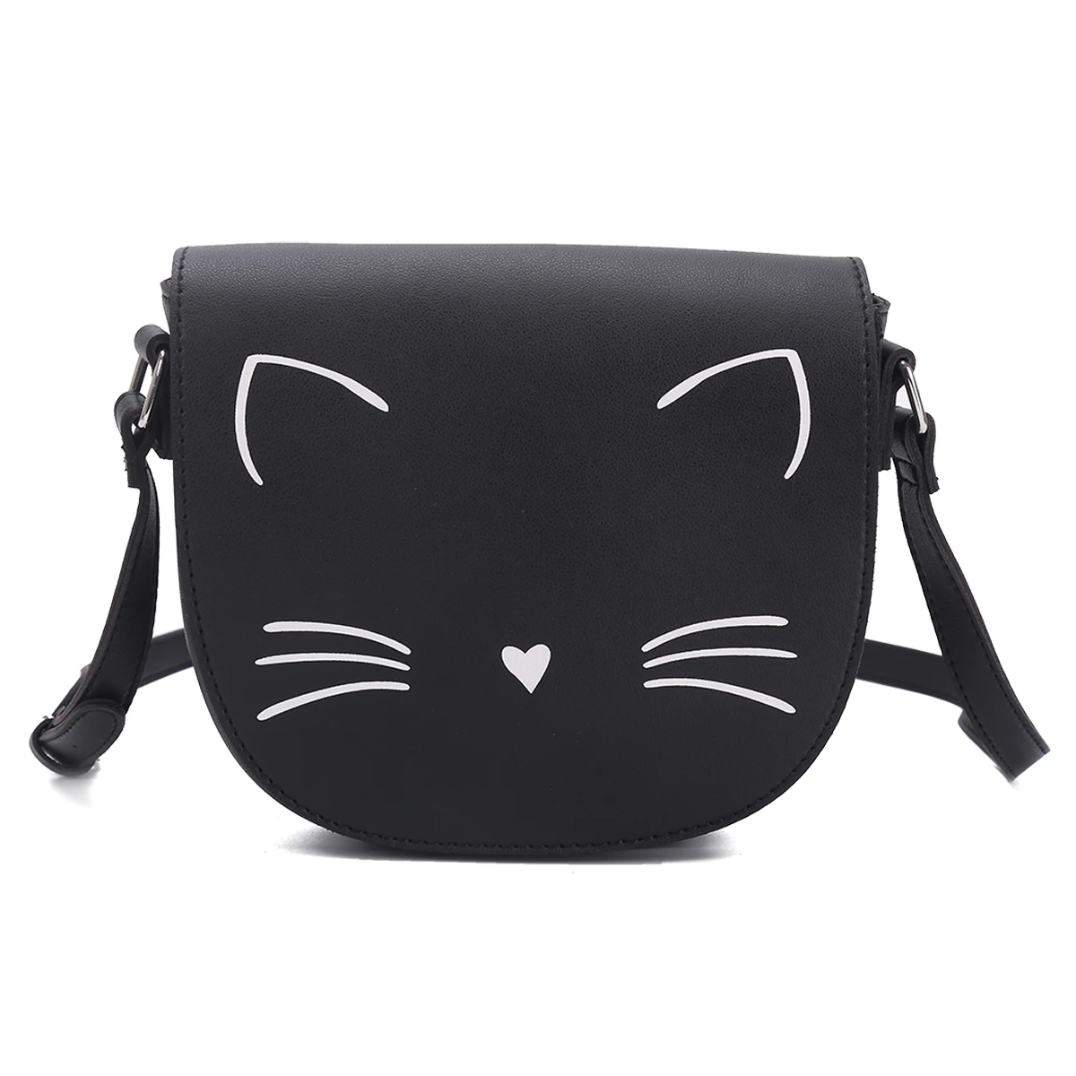 Cat pattern women shoulder bag crossbody bag for girls