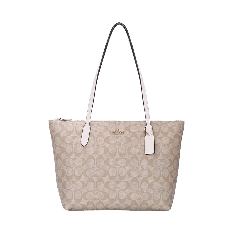 حقيبة يد نسائية متوسطة الحجم من Coach Ole - PVC مع...