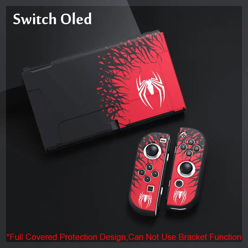 Cartoon Spider Theme Case For Nintendo Switch Oled NS Joy
