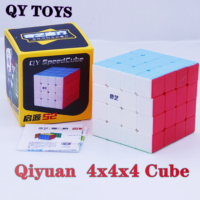 Qiyi Qiyuan S 4x4x4 Magic Cube Puzzle 4x4 Speed Cube Educational