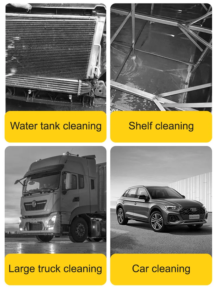 40/60cm Car Radiator Cleaning Tool Water Tank Condenser Car Radiator Water Gun Free Cleaning Tool 3
