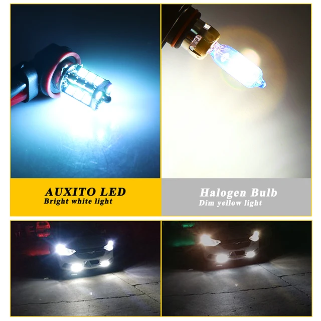 2pcs RGB Colorful H8 h1 LED Fog Light with Remote 5050 h4 Led fog lights H3 H7 LED 9005 Car Front fog Driving Running Light 3
