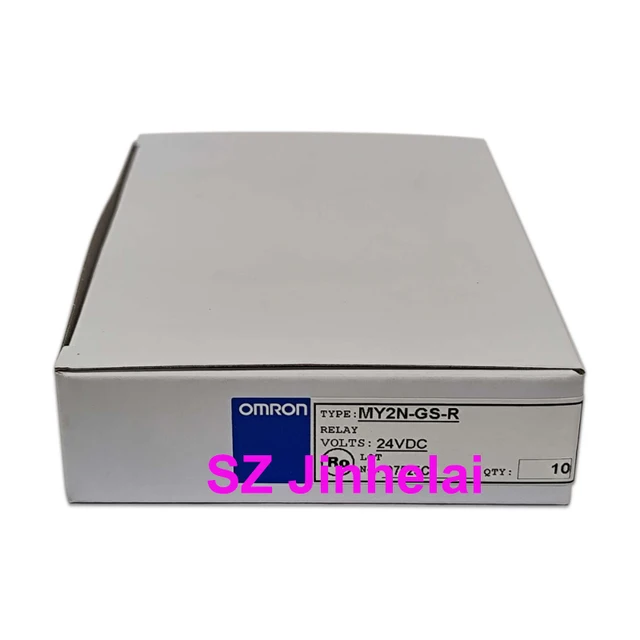 10 個本物のオリジナルオムロン中間リレー MY2N-GS -R 12VDC 10 個本物のオリジナルオムロン中間リレー MY2N-GS -R 12VDC