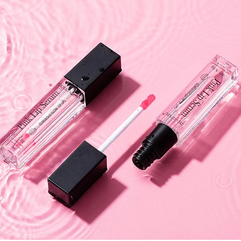 Moisturizing Lip Gloss Lightening Dark Lips Darkness Remover Pink Lip Serum Balm Plumping Gloss Moisturize Skin Repair Lip Care 5