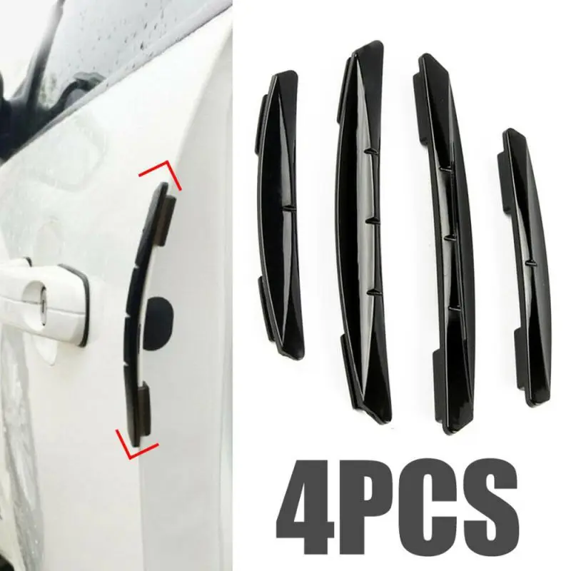 

4PCS Car Door Anti-Collision Protector Protective Guard Bar Anti Scratch Collision Auto Vehicle Door Guard Collision Protective