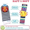 0~24 Months Baby Rattles Soft Plush Toys Foot Wrist Rattle Set Cartoon Newborn Development Educational Toys For Children 5