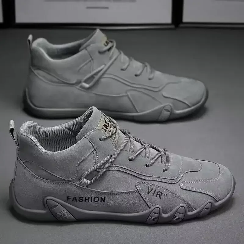 Sports Shoes Men's Breathable and Anti Slip Work Fashionable Outdoor Hiking Skateboarding