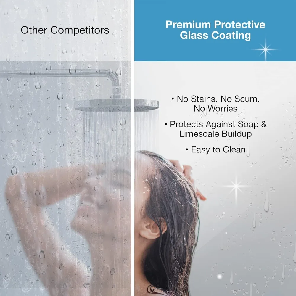 Corner Pivot Frameless Shower Door 60" in Oil Rubbed Bronze Shower Doors 6