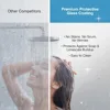 Corner Pivot Frameless Shower Door 60" in Oil Rubbed Bronze Shower Doors 6