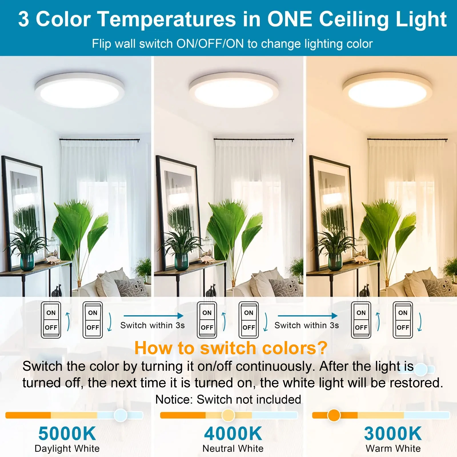 37cm LED Ceiling Light 30W/40W/50W/72W For Kitchen Room Decor 220V led ceiling light,ceiling light