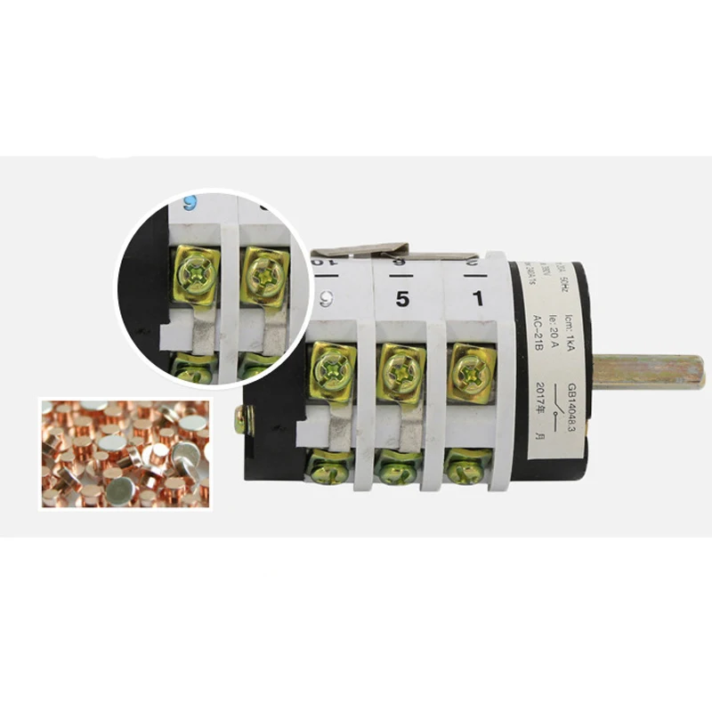 KDHc-20A 25A 32A 40A 63A 100A Tire Dismantling Machine Conversion Switch 220V/380V