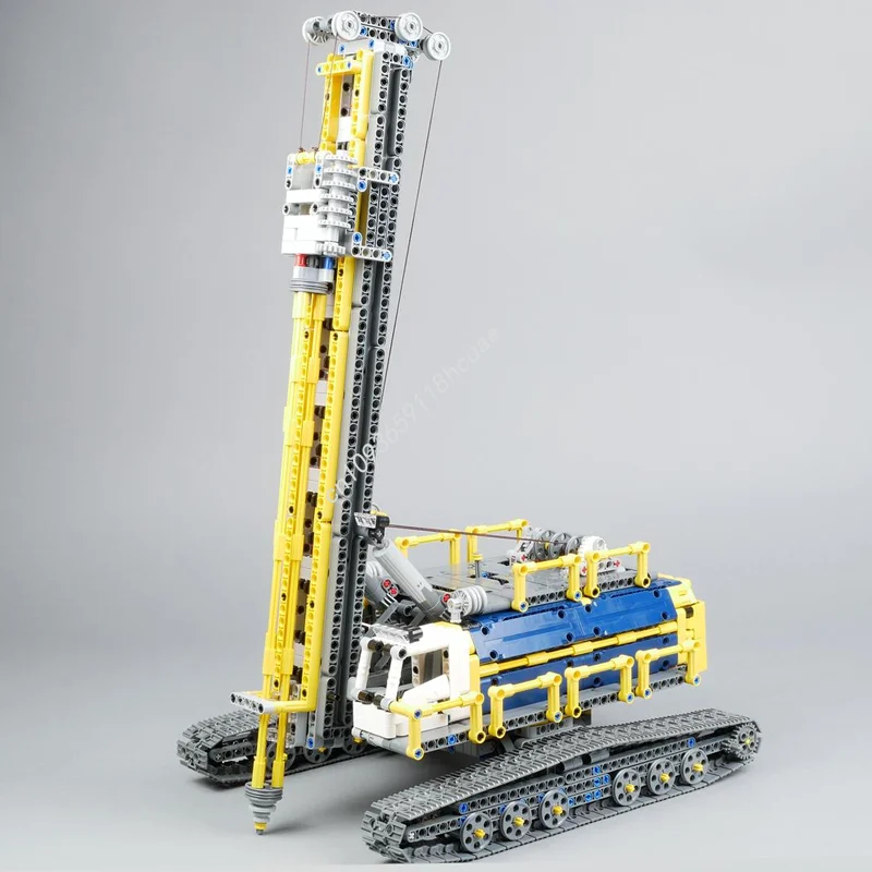 3929PCS MOC Drill Rig- 42055 C Model City Engineering Technology
