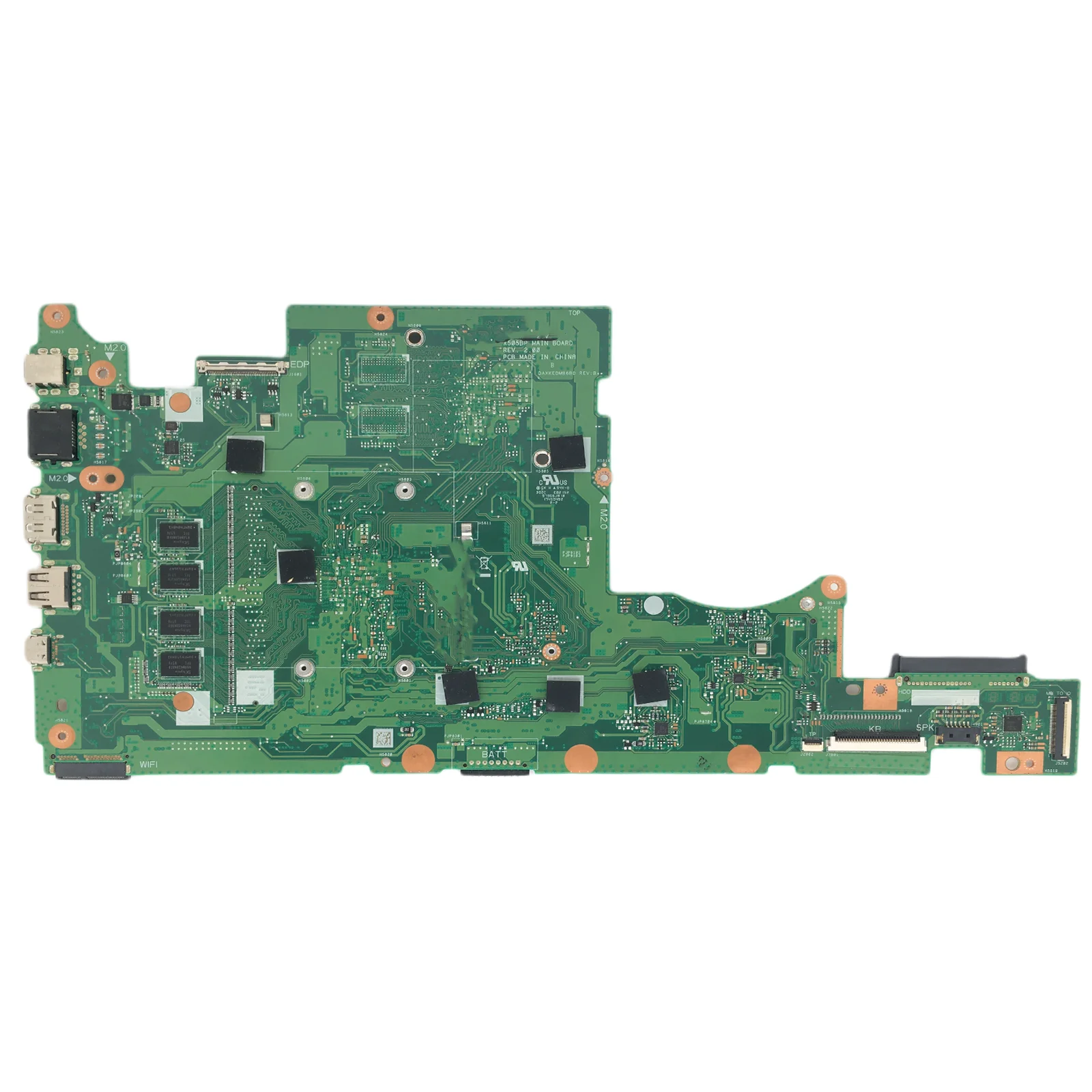 Kefu-placa-mãe Portátil para Asus Vivobook X505ba F505b K505b V505b S505b e2 a4 a6 a9 4gb 8gb de Ram Uma pm - Imagem 4