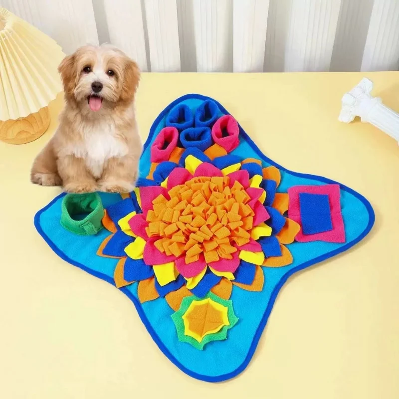 Pet Sniffing Training Mat Dogs Cats Educational Stress 2 Pet Sniffing Training Mat Dogs Cats Educational Stress 2