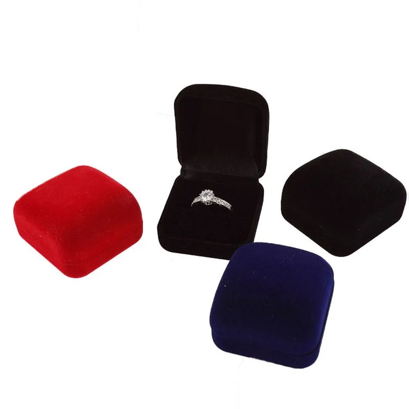 MyGiftHome Velvet Ring Box Jewelry Storage Gift Box