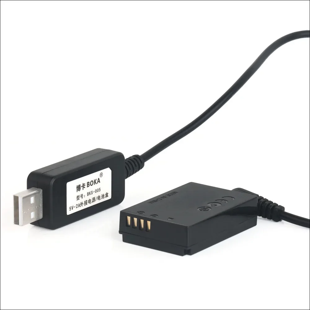 Battery Charger Power Adapter ACK-E12 Power Adapter For Canon Micro Single Camera EOS M M2 M10 M100 M200 M50 M50 Mark II Kiss M DR-E12 Dummy Battery