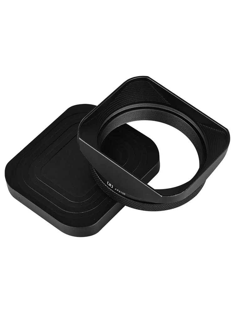 Description Picture 2 of itemAluminum alloy lens hood filter adapter ring X100F X100S X100T X100VI square metal accessories
