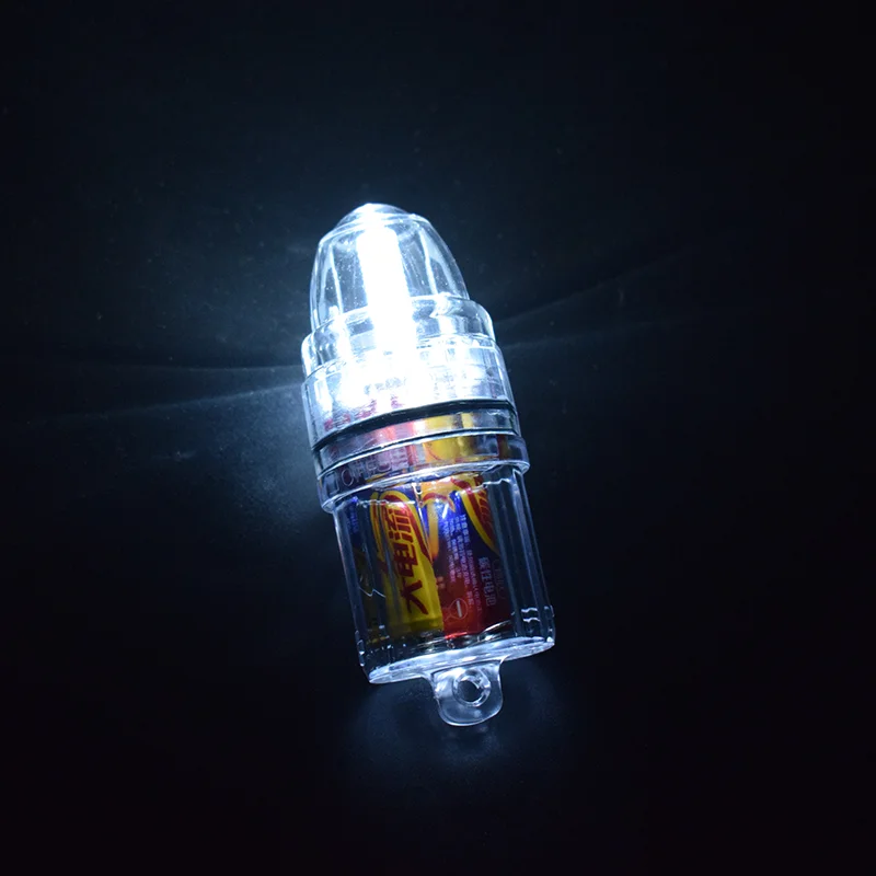 LED fishing light, underwater fishing light, night fishing tool, flashing, constantly on, high pressure, deep water