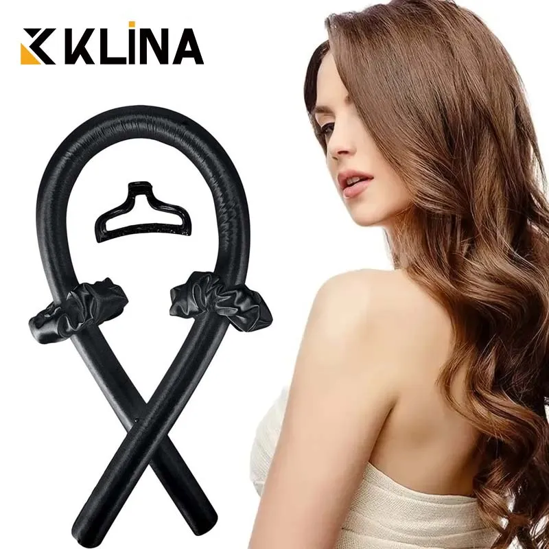 Hair Curling Tools No Heat Hair Curlers Rollers Ribbon DIY Styling Tool Sleeping Soft Curl Bar Wave Formers