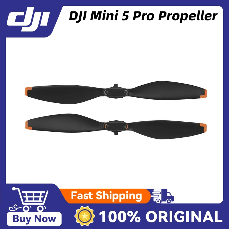 Hélices DJI Mini 5 Pro - 1 ou 2 Paires, Brun ou Or