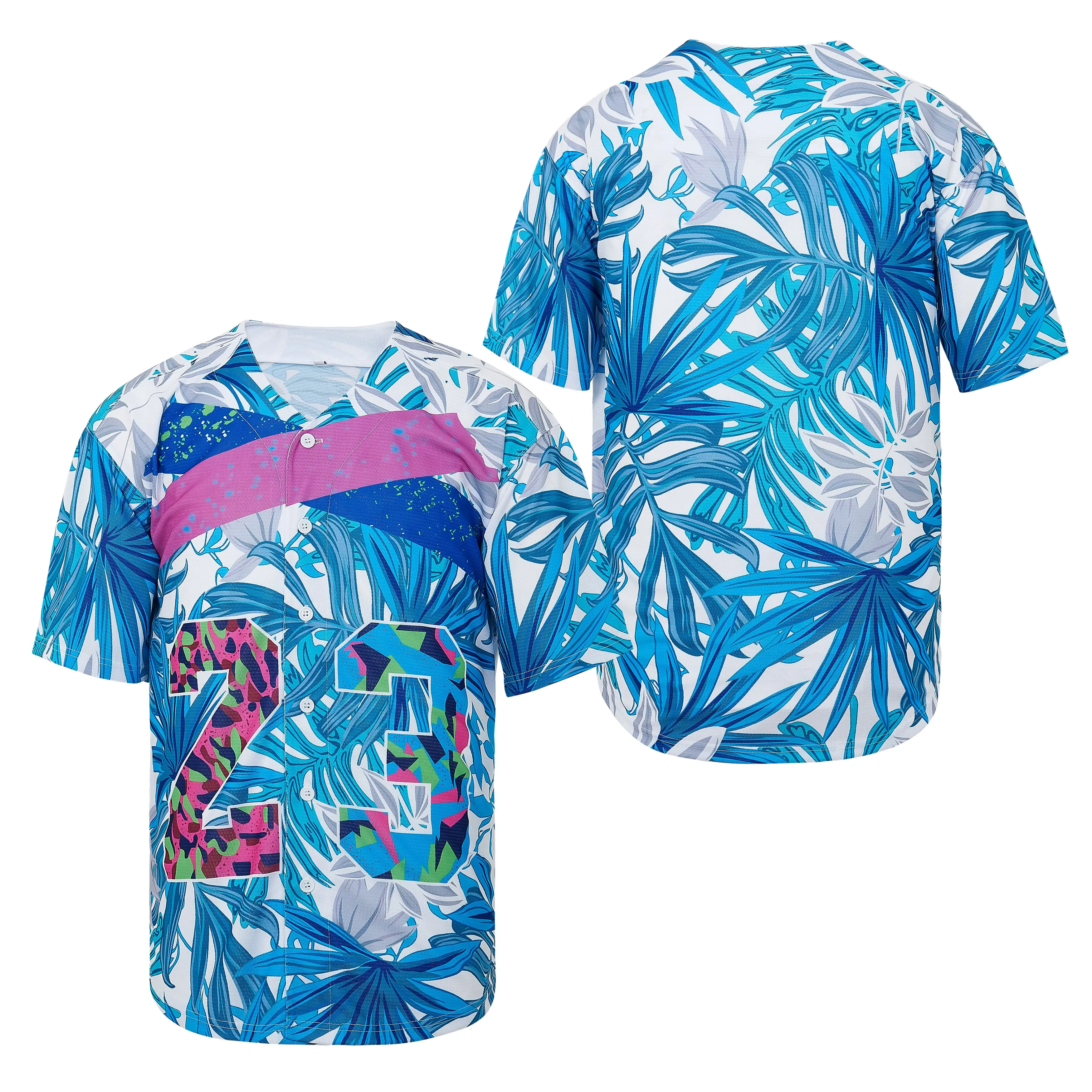 

Бейсбольная Джерси в западном стиле 23, 3D цифровая печать, Высококачественная Спортивная уличная пляжная одежда, цветная синяя модная одежда в стиле хип-хоп, Новинка
