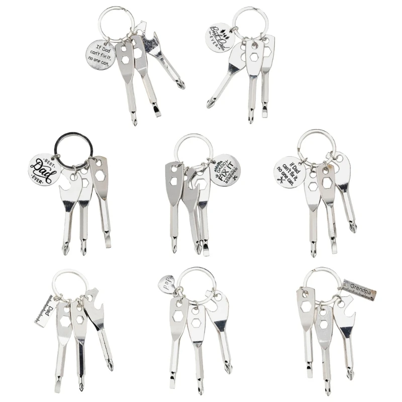 

Компактный брелок с быстрым доступом, удобный аксессуар для ключей, удобная отвертка и брелки для открывания бутылок, для и