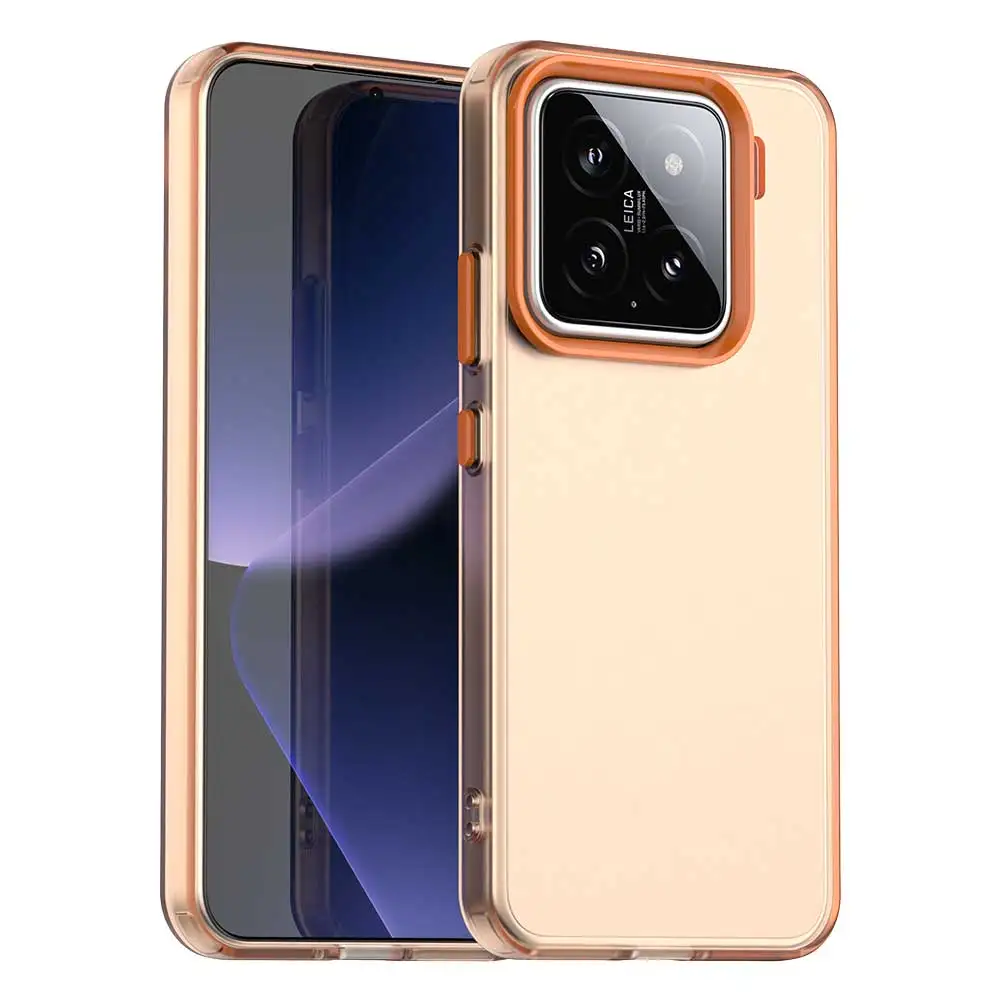 Luxury Matte Skin Feel Translucent Shockproof Bumper Case