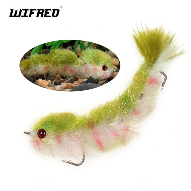 Wifreo 1pc Finesse Game Changer Fly Articulated Fish Spine