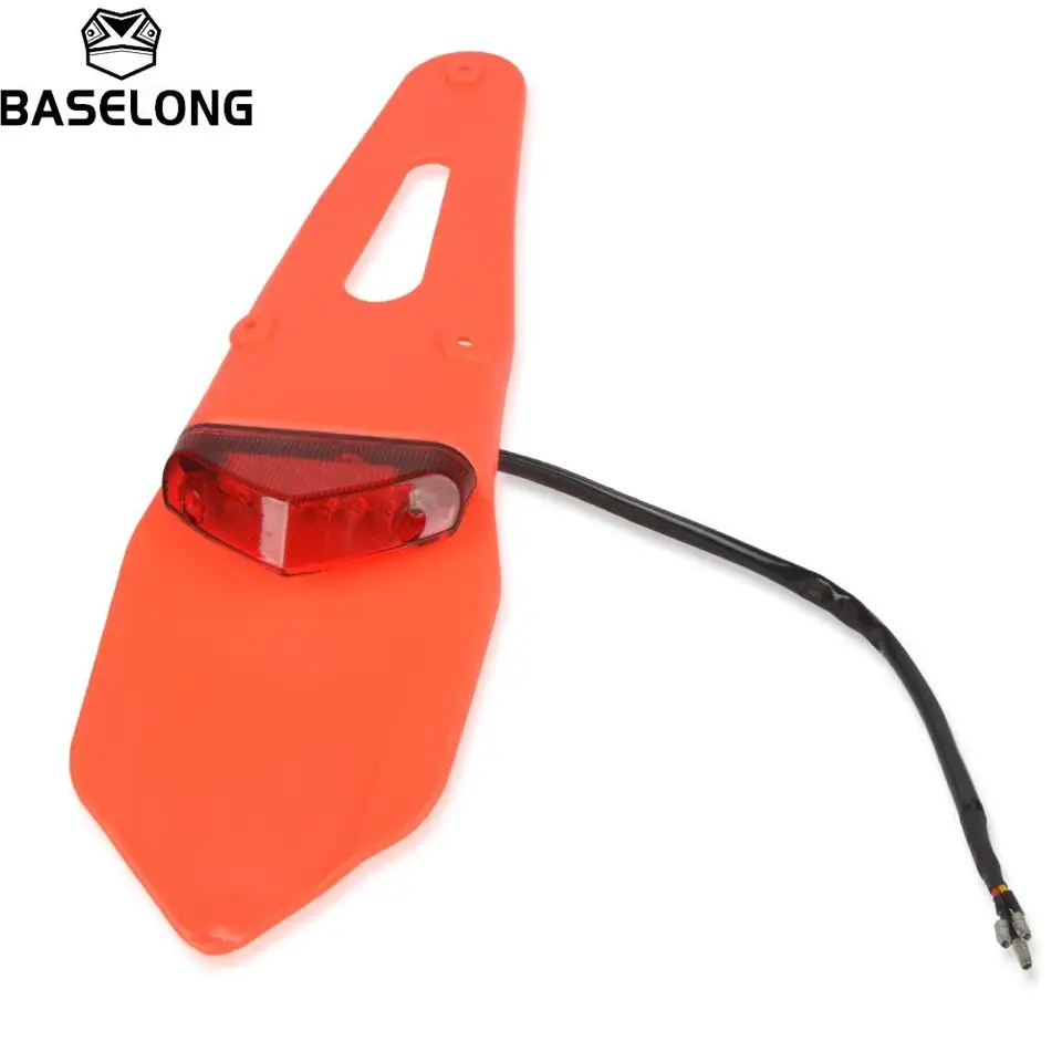 DREAMIZER Motorcycle Dirt Bike Fender Tail Light, Motorbike