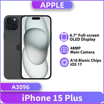 Apple iPhone 15 Plus A3096 5G Cellphone 6.7 1