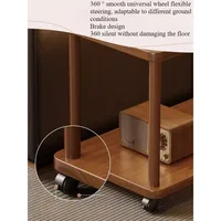 Petite table amovible pour la maison, canapé, table d'appoint, maison de location, petite table basse, salon, simple, petite table carrée 6
