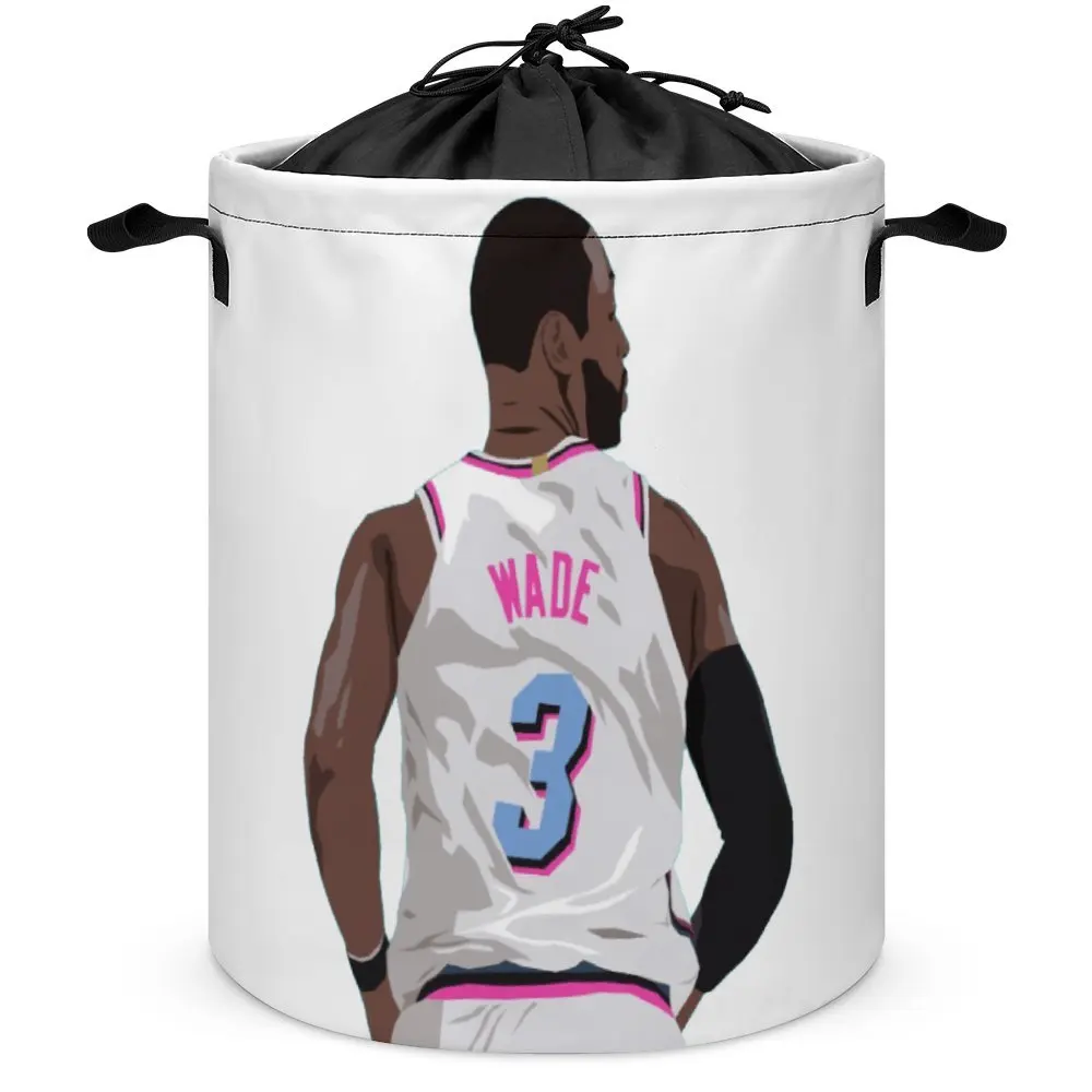 Scatola Portaoggetti Dwyaneer E Wade D-Wade Wow 2023 Basket Stars (3) Cesto Portabiancheria Portaoggetti Portatile Di Grande Capacità Nov