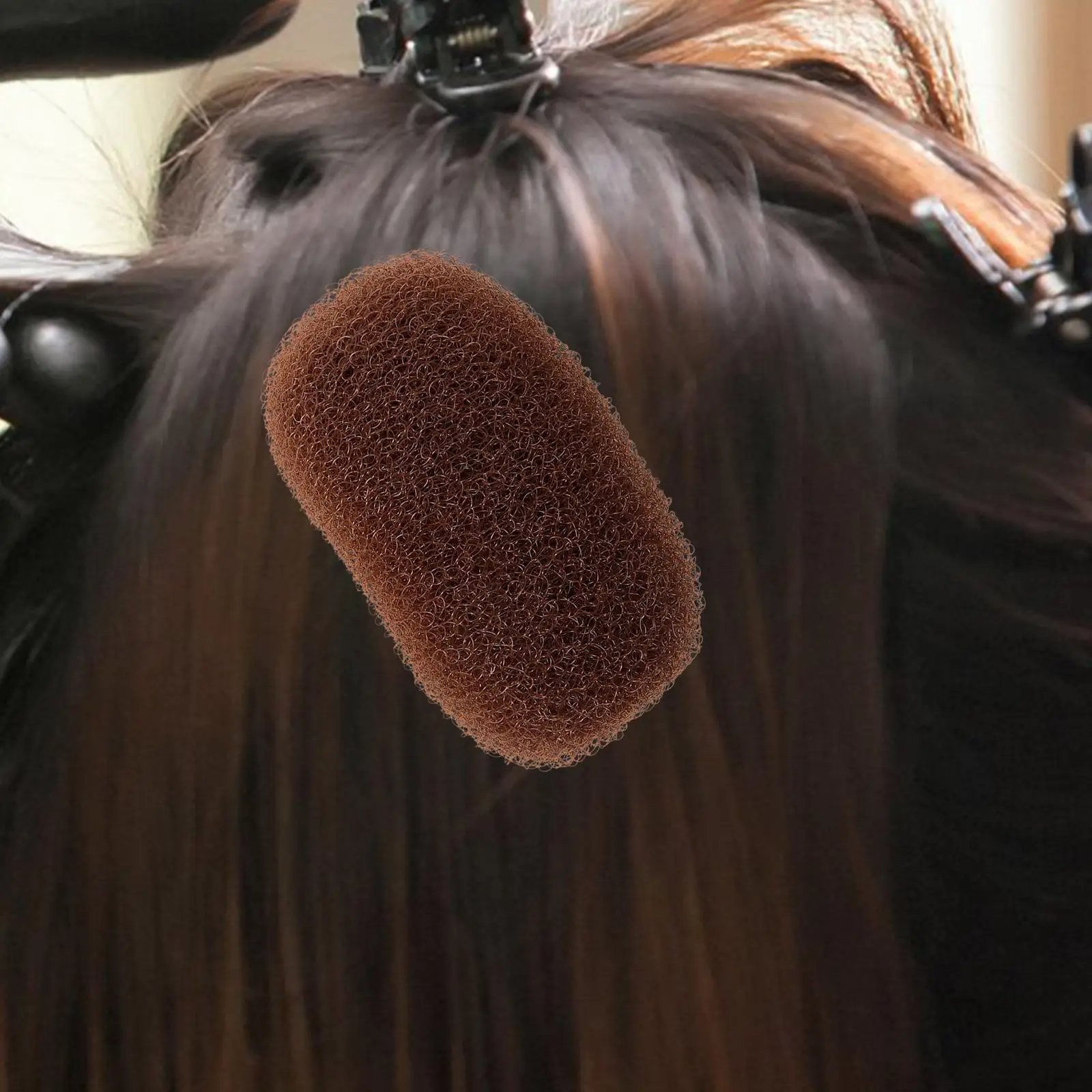 6 Pcs Hair Booster Curly Accessories Grips Volume Bump Clips Bases Hairpin Girl Pad Styling Clamp Women's