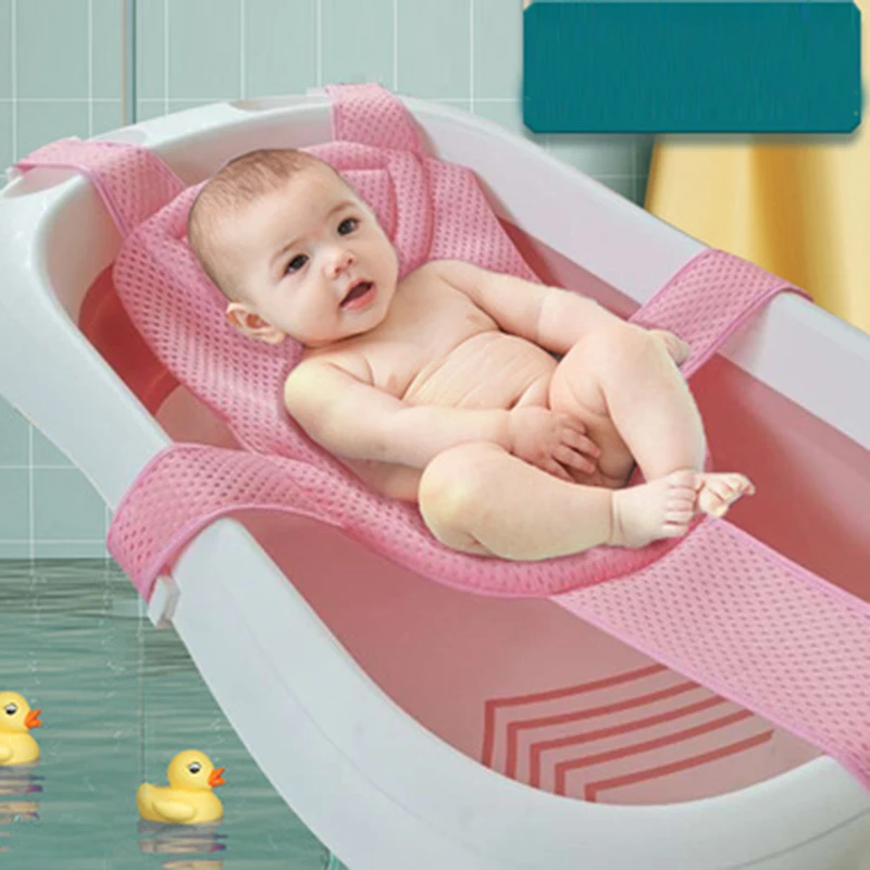 Cuscino per vasca da bagno regolabile per neonato cuscino per sedile a  forma di croce antiscivolo tappetino per vasca da bagno per bambini vasca  da bagno per doccia culla sedile per letto 