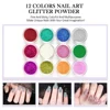 Acrylic Nail Kit Professional Set Powder Glitter Nail Extension Set Full Manicure Set Nail Art Liquid Nail Decorations Tools Kit 6