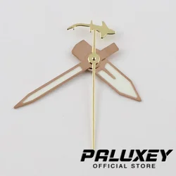 Luminous Shark Second Hand Replacement Watch Accessory (60 Rose Gold Gold)