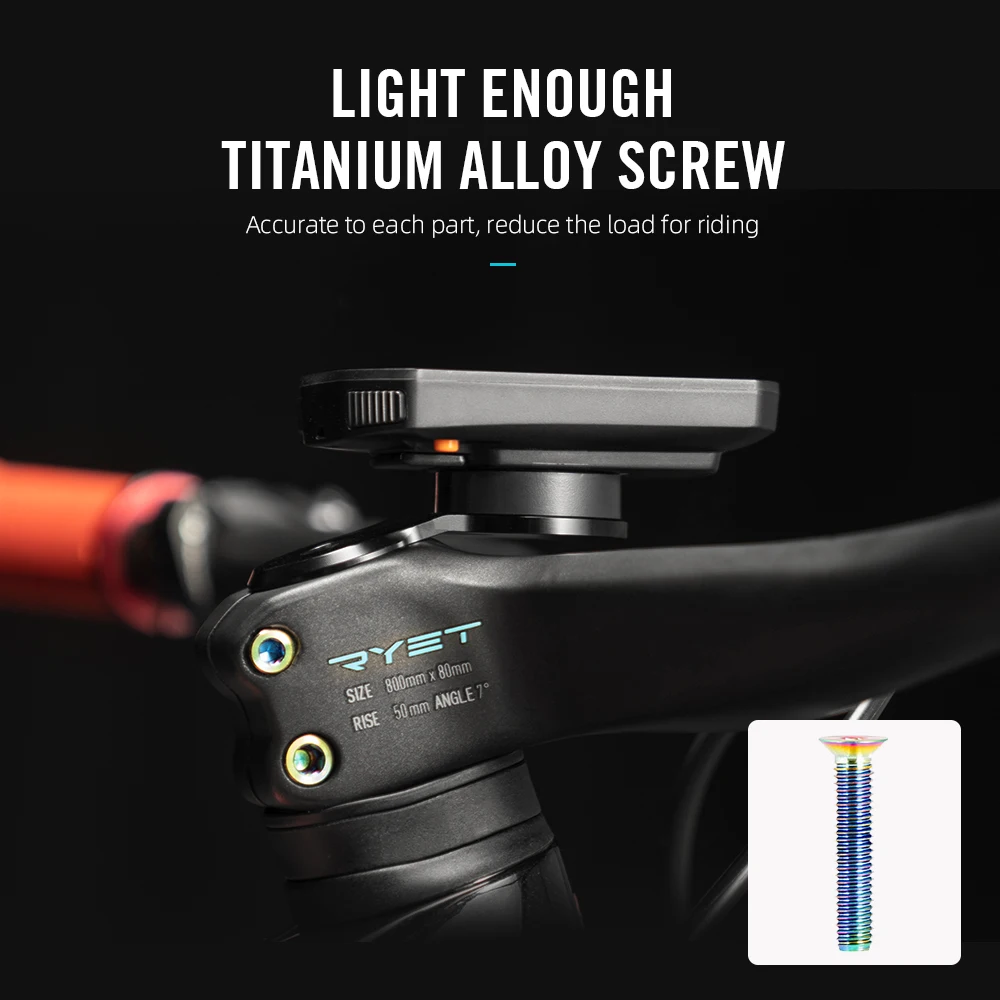Bicycle Headset Cap Stem Steerer Fork Tube Cover Computer Mount