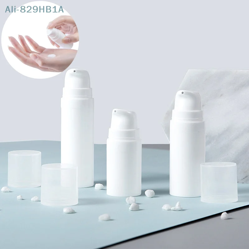 

Portable Vacuum Cosmetic Bottles Refillable PP Duckbill Pressing Lotion Bottle Lotion Dispenser Cream Container Travel Bottling