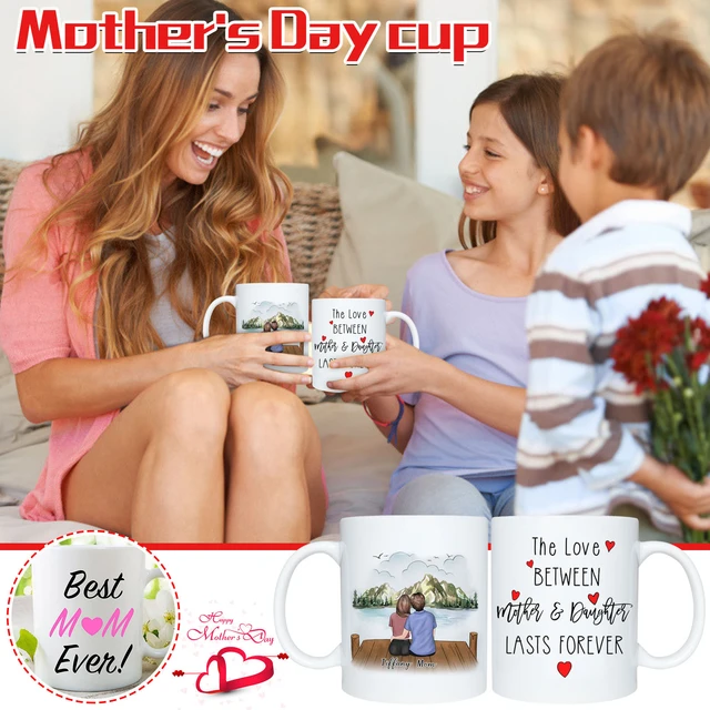 Best Mom Ever Mug 11oz Ceramic Coffee Cup Mother Mommy Birthday Gift Mugs -  Mugs - AliExpress