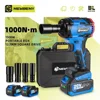 NewBeny 1000N.m Brushless Electric Impact Wrench 1/2 inch 3 Gears Cordless Rechargeable Power Tools For Makita 18V Battery 1