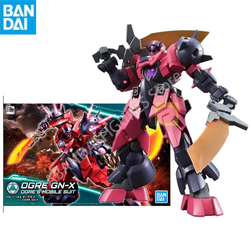 

Bandai Gunpla Hg 1/144 Ogre Gn-X мобильный костюм Gundam Сборная модель высокого качества коллекционный Аниме Робот наборы модели подарок для детей