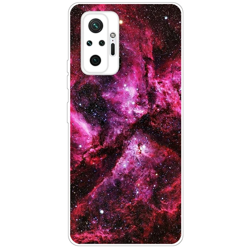 thumbnail image 1 of Funda para Xiaomi Redmi Note 10 Funda Note 10S Silicona Suave TPU Fundas Cover para Redmi Note 10 Pro Versión Global Teléfono Bumper, 1 of 5