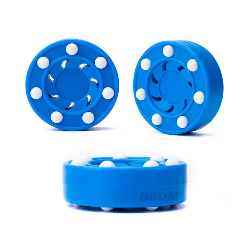 Ice Hockey Training Learning Street Land Hockey Sports Equipment Accessories Roller Red Yellow Blue Green Disc