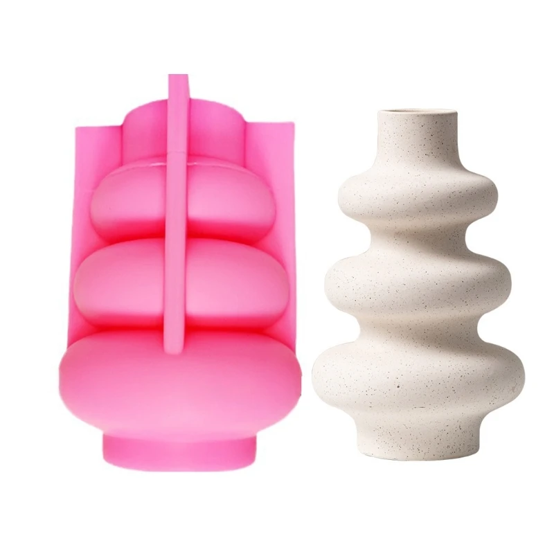 

Flower Vase Resin Mold Silicone Crystal Epoxy Mold for DIY Crafts Home Decors