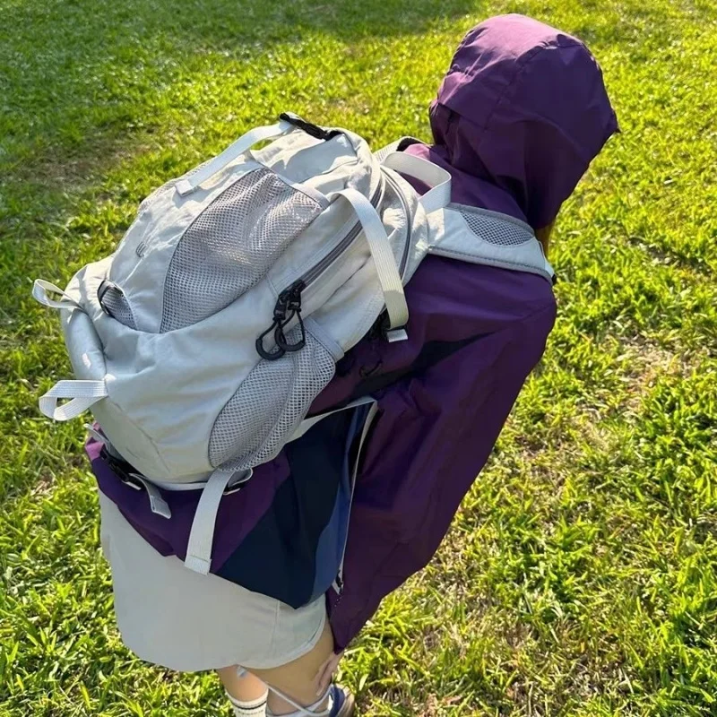 Casual Gauze Trendy Y2k Aesthetic Streetwear Vintage Fashion Backpack Students Schoolbags Leisure Women All Match Rucksacks