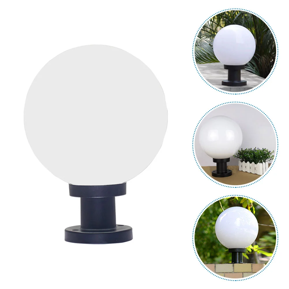 

Lampshade for Post Light Garden Post Lampshade Round Lampshade Decorative Post Lampshade